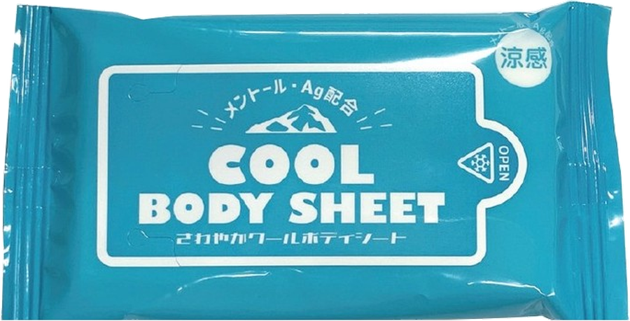 クールボディウェットシート１０枚